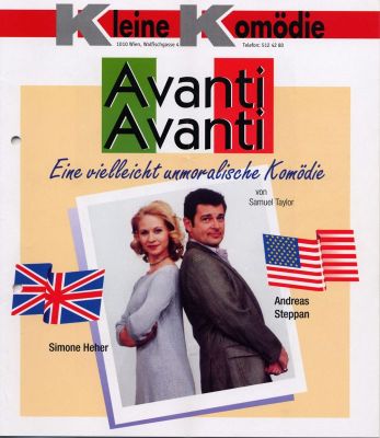 Das Plakat mit Simone Heher